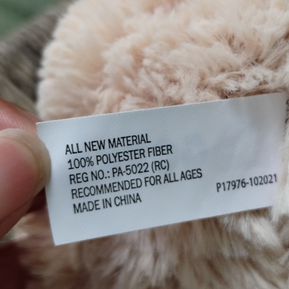 Goffa Teddy Bear with Purple Heart 12" Kelly Toy Sitting Valentine Plush Stuffie - Picture 14 of 16